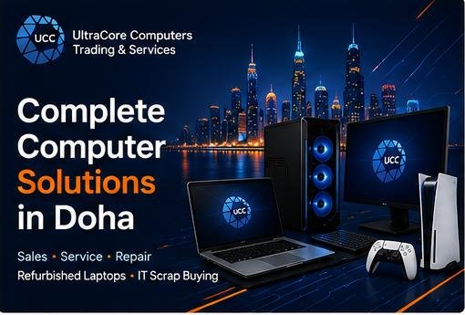 UltraCore Computers – desktops, laptops, printers and PlayStation repair in Doha